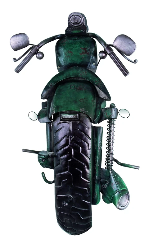 HAKU Möbel Wardrobe Vintage, Metal - Size: W 39 cm X H 75 cm X D 10 cm, Style: Industrial