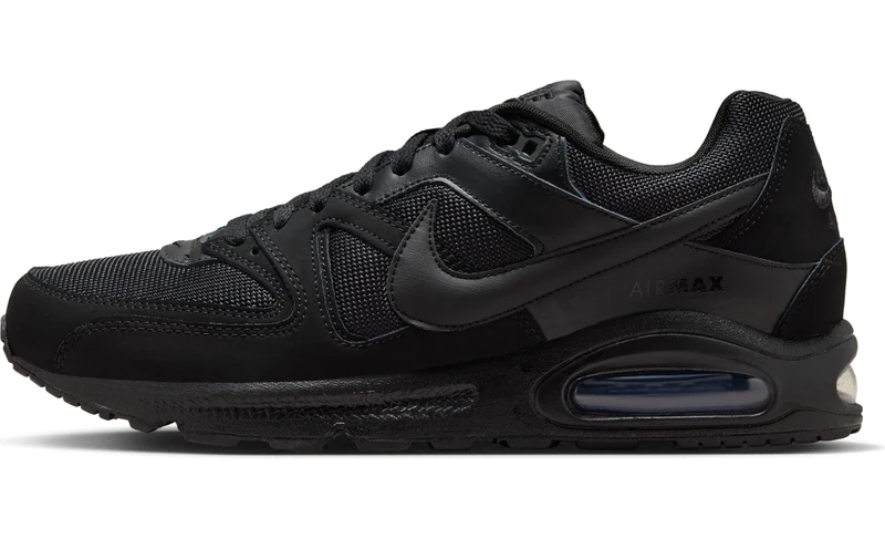 NIKE Men's Air Max Command Running Shoes, Multi Black Black Black, 6 UK