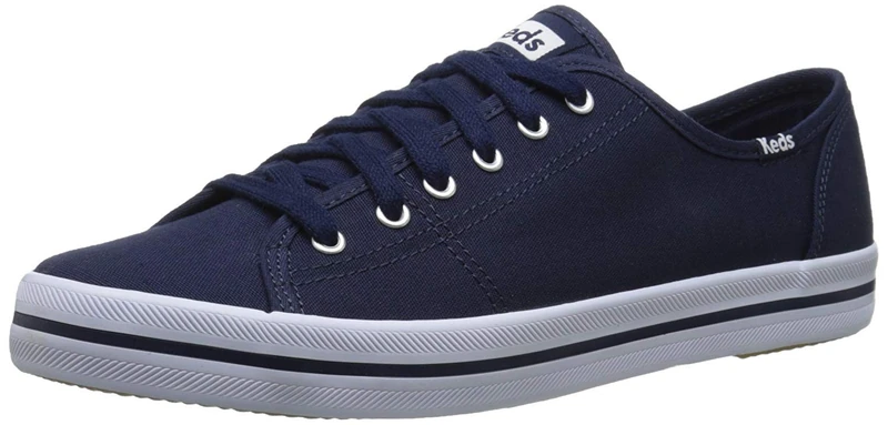 Keds Women's Kickstart Sneaker, Navy, 9 UK
