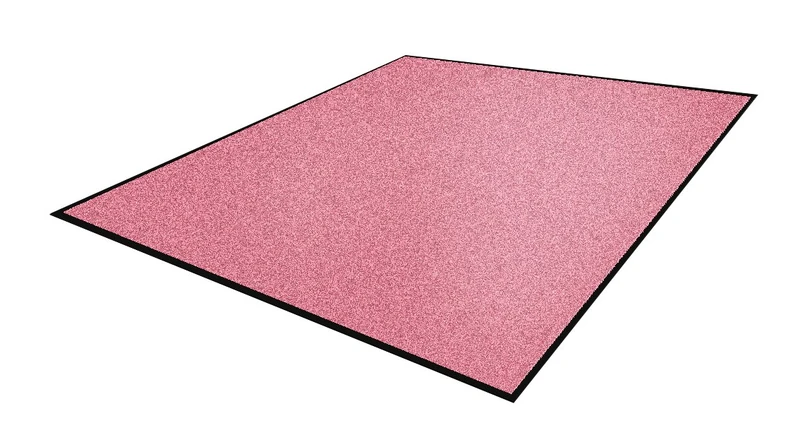 Andersen 1959631 2452# Nylon Fibre Interior Floor Mat, Classic Impressions Solid, 830gr/M2, 85 cm Width x 115 cm Length, Pink
