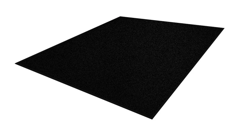 Andersen 1960666 8452# Nylon Fibre Interior Floor Mat, Classic Impressions Plus Solid, 1224gr/M2, 75 cm Width x 85 cm Length, Black
