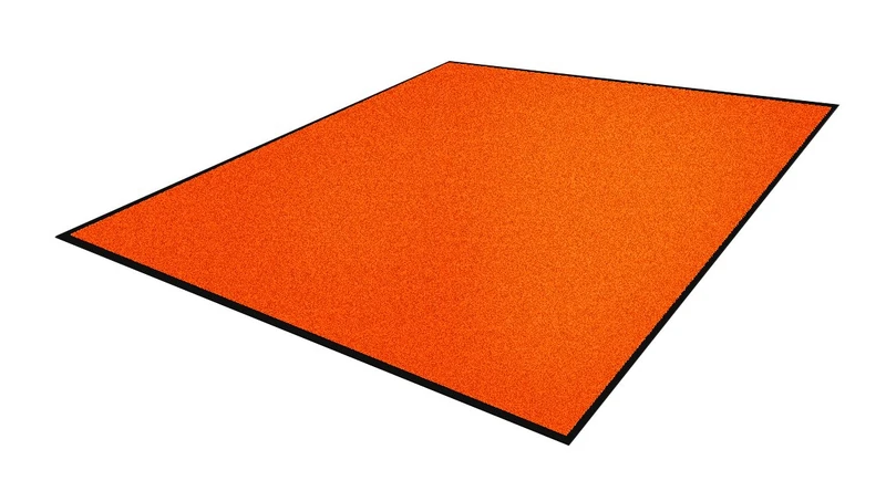 Andersen 1963513 8452# Nylon Fibre Interior Floor Mat, Classic Impressions Plus Solid, 1224gr/M2, 75 cm Width x 85 cm Length, Bright Orange