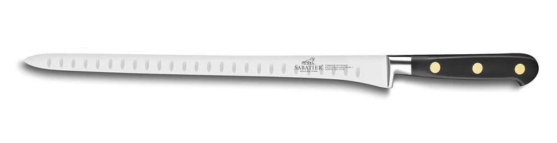 Sabatier Ideal Inox 30cm Salmon Knife With Granton Edge