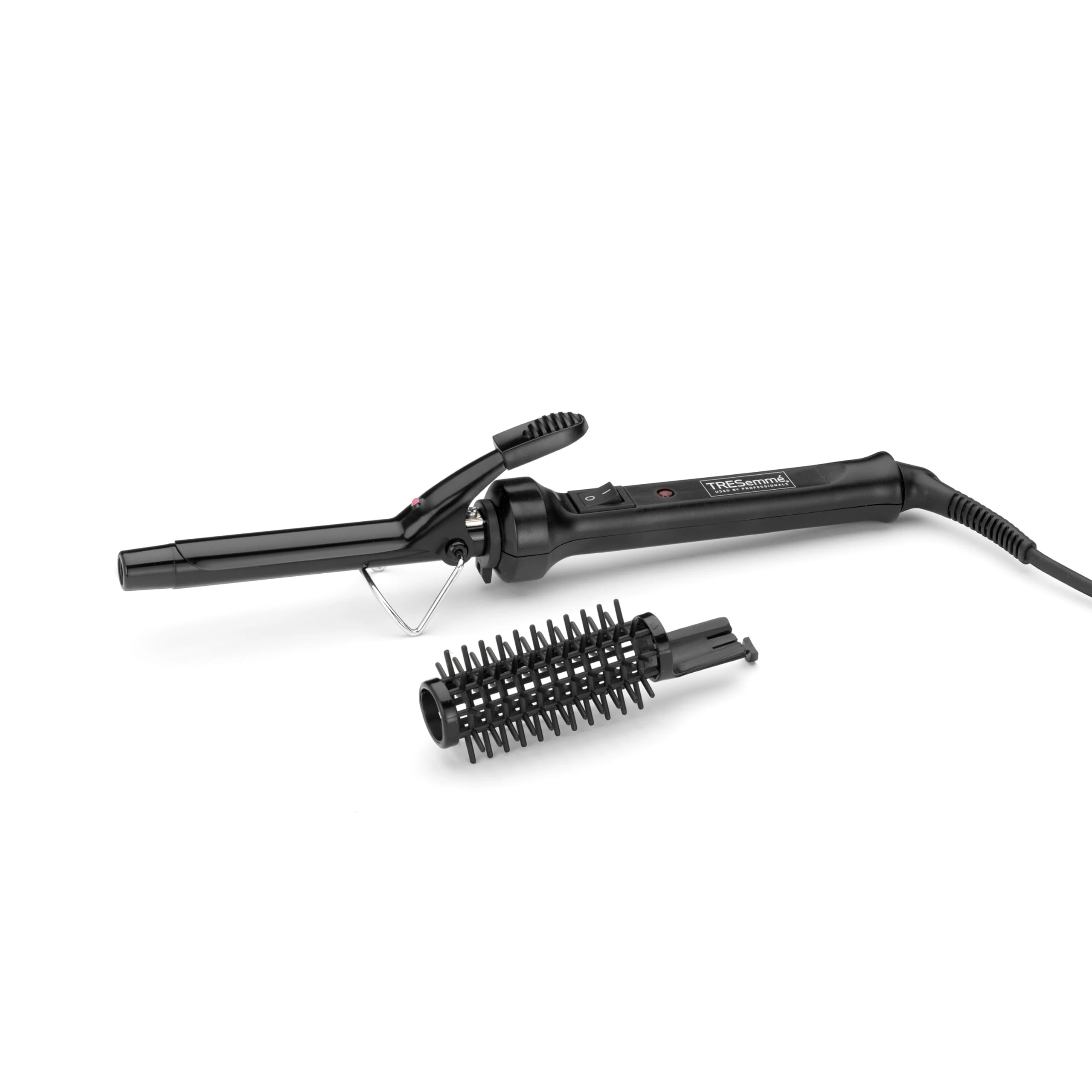 TRESemme Defined Curls 16mm Curling Tong, Ceramic-Coated Hair Curler, Up to 185°C, Worldwide Use, Black, 271TU