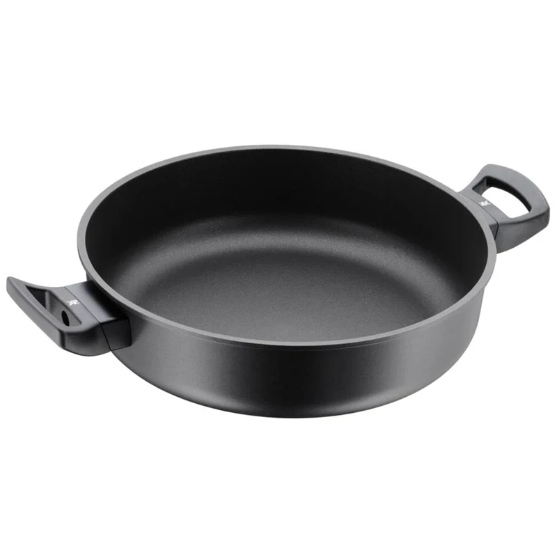 WMF Coated Permadur Excellent with Flame Protection Serving Pan, Black, 28 cm