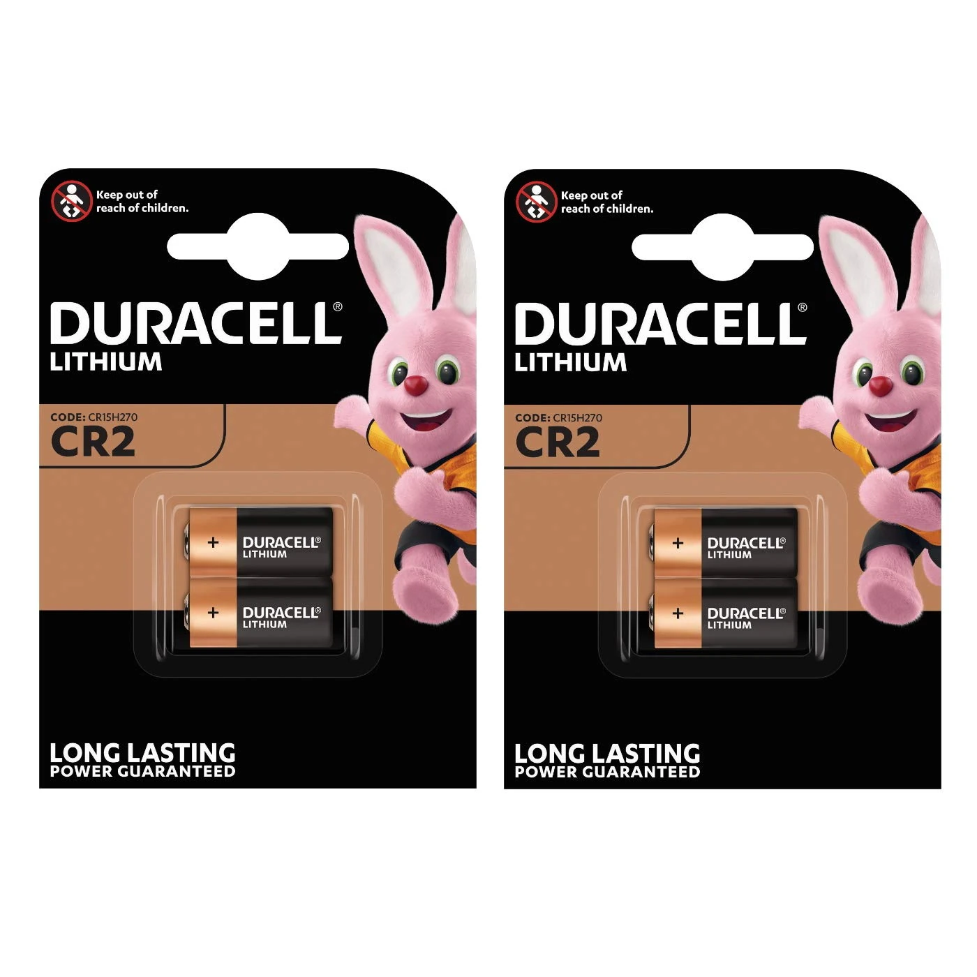 4 X Duracell Ultra Photo DLCR2 3 V Lithium Batteries - 2 Packs of 2