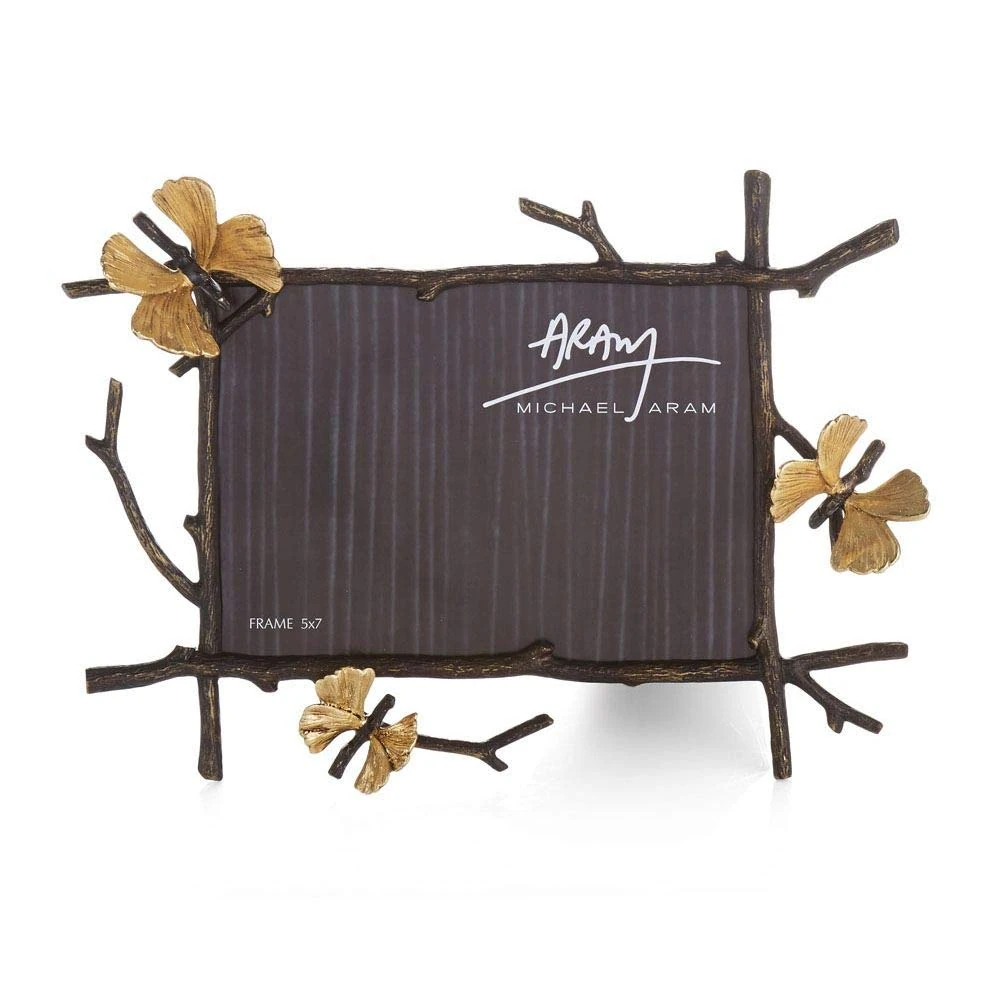 Michael Aram Butterfly Ginkgo 5x7 Frame by Michael Aram