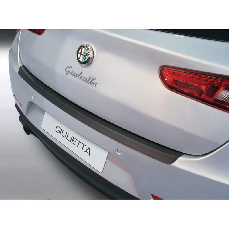 RGM ABS Rear bumper protector compatible with Alfa Romeo Giulietta 5/2010- Black