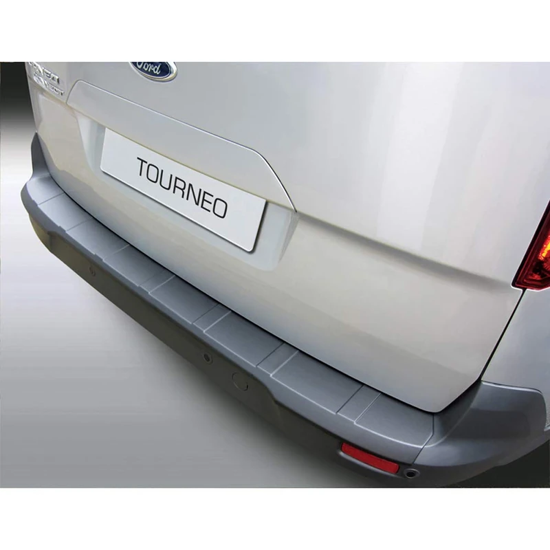 ABS Rear Bumper Protector Compatible with Ford Tourneo/Transit Connect 1/2014- Black