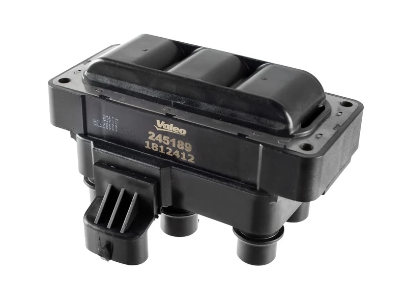 VALEO 245189 Ignition Coil Number of secondary outlets: 6 Number of Pins: 4 pins Type of connexion: Primary resistor: ohms Secondary resistor: