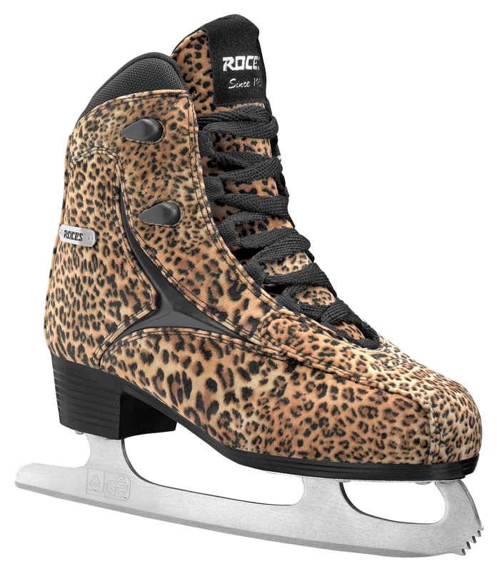 Roces Pardus Ice Skates for Women Black Light Brown-Black Size:36