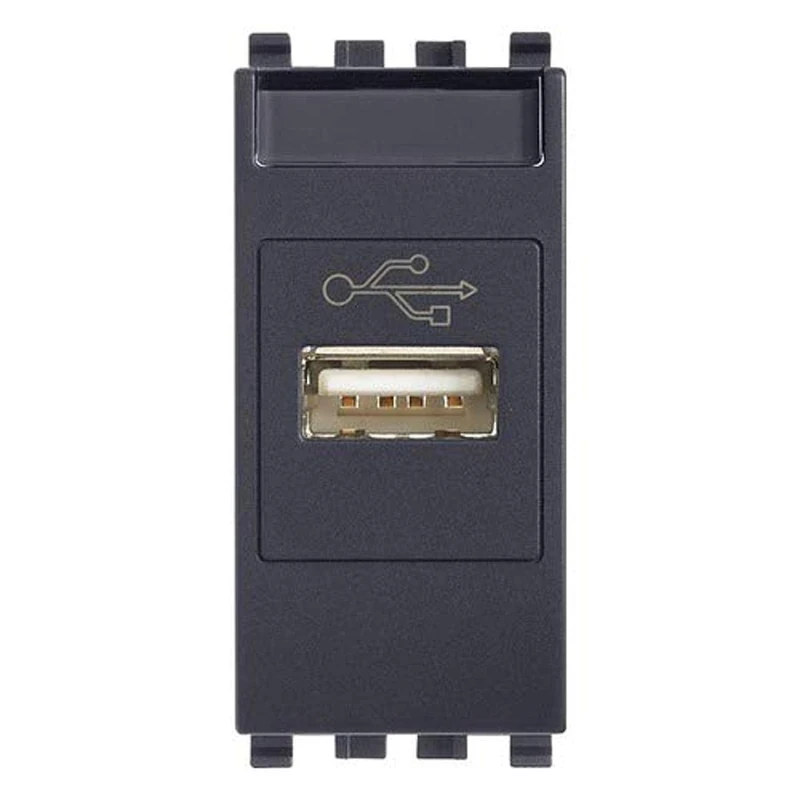 Vimar Eikon Series - USB Socket Grey