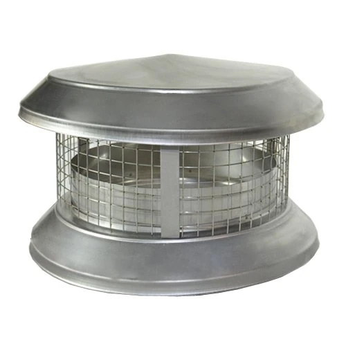 SHASTA VENT 8A-CD 8 in. All - Fuel HT Chimney & Deluxe Rain Cap