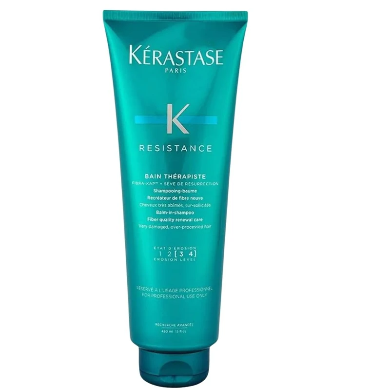 Resistance Bain Therapiste Shampoo by Kerastase for Unisex - 15 oz Shampoo