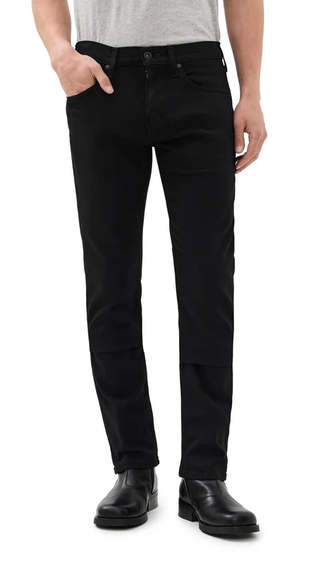 Paige Men's Federal Jeans, Black Shadow, 36