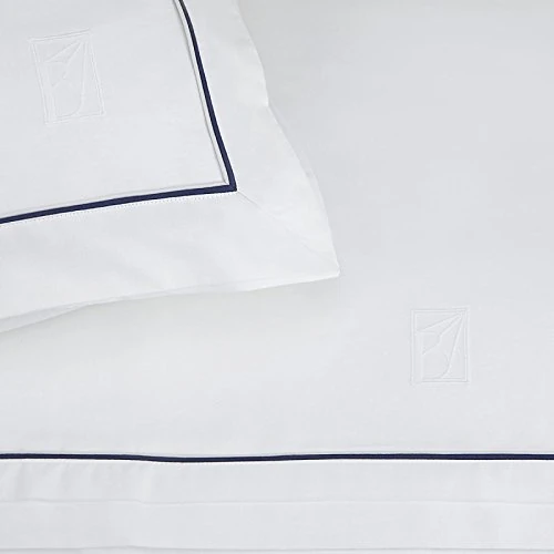 Bailet L007DP BC01PBE01BL06-Foam Cotton sateen flat sheet, White 240 x 310 mm