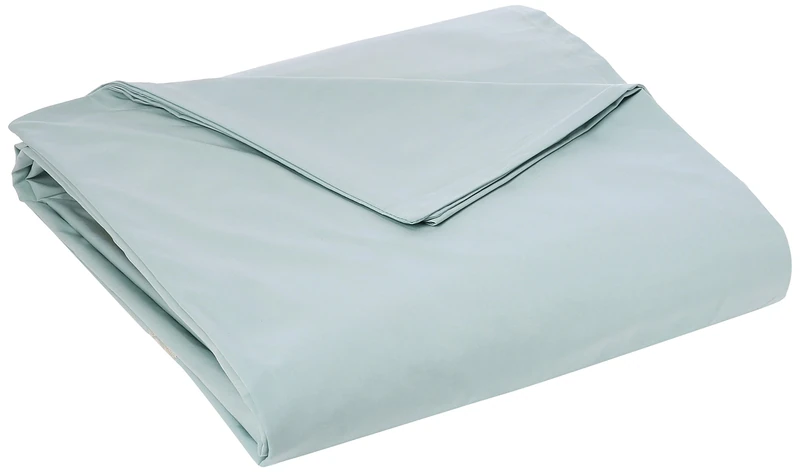 Bailet l009hc-ve02brbe01 Art Décor Sea Green Cotton Percale Duvet Cover 140 x 200 cm - Image 1