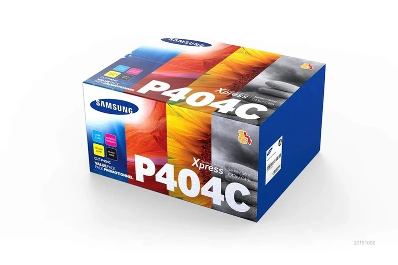 Samsung CLT-P404C - 4-pack - black, yellow, cyan, magenta - original - Toner Cartridge (Packaging may vary)