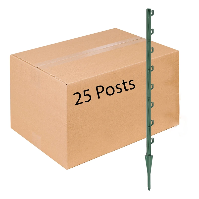 Fi-Shock P-30G Green Garden Post for Fence (25 Pack), 30" - Image 1