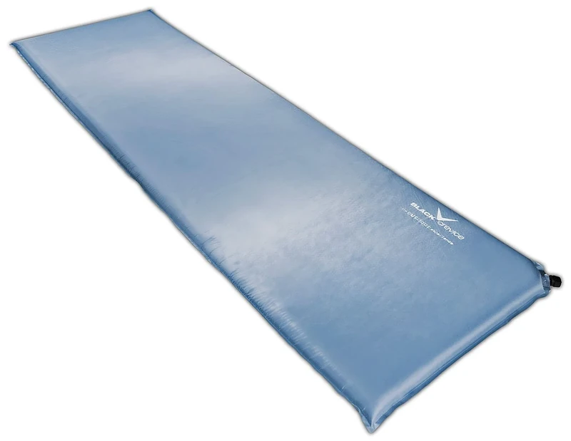 Black Crevice BCR024193-MB-10 Air Mattress Self-Inflating Light Blue
