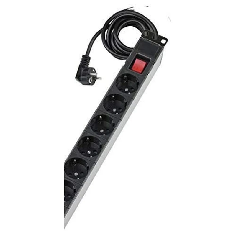 Simon F2105/14 – Electroblock 19 Inch 5 French Bases with Cable - Image 1