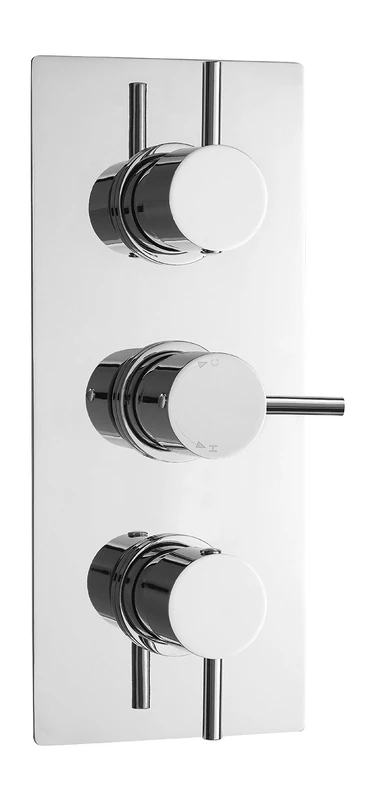Ultra QUEV56 Quest Thermostatic Triple Valve with Diverter - Chrome