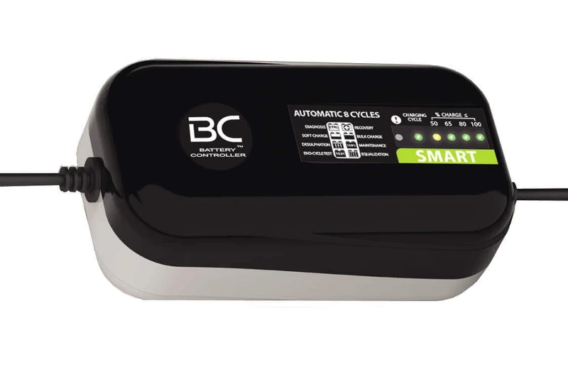 BC JUNIOR AUTOMATIC Microprocessor Controlled Battery Charger with 8 Charging Tufen