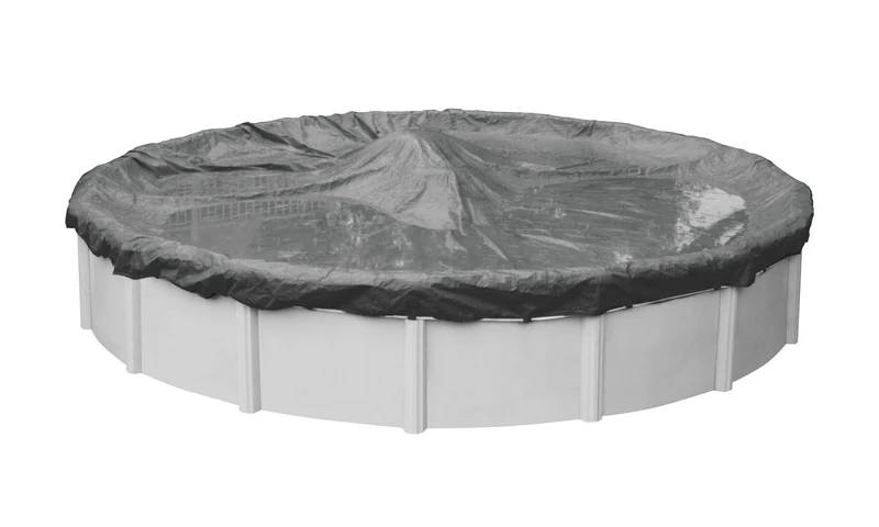 Robelle 5124-4 Ultimate Winter Pool Cover for Round Above Ground Swimming Pools, 24-ft. Round Pool