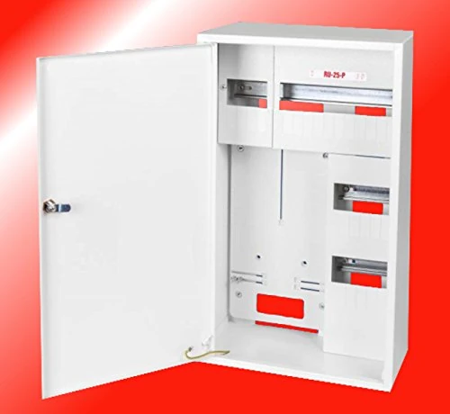 Meter Cabinet Distribution Cabinet Wall Distribution Box Surface-Mounted 3 Phase Meter and 25 Fuses
