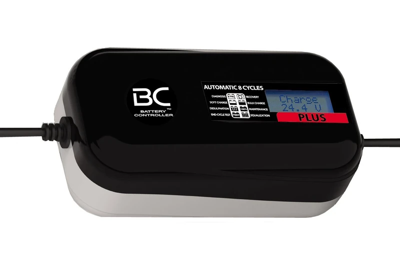 Digital/LCD Battery Charger and Maintainer, Battery and Alternator Tester for all Car and Motorcycle - Image 1