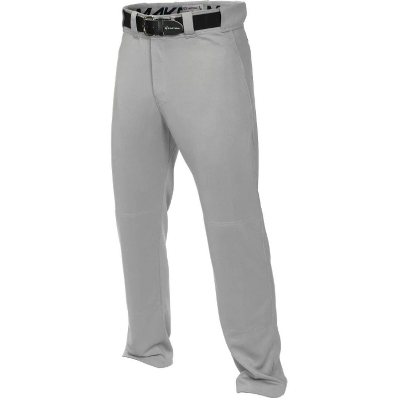 Easton MAKO 2 Baseball Pant | 2020 | Adult | Large | Grey | Scotchgard Stain Release + Moisture Wicking, Reinforced Knee - Image 1