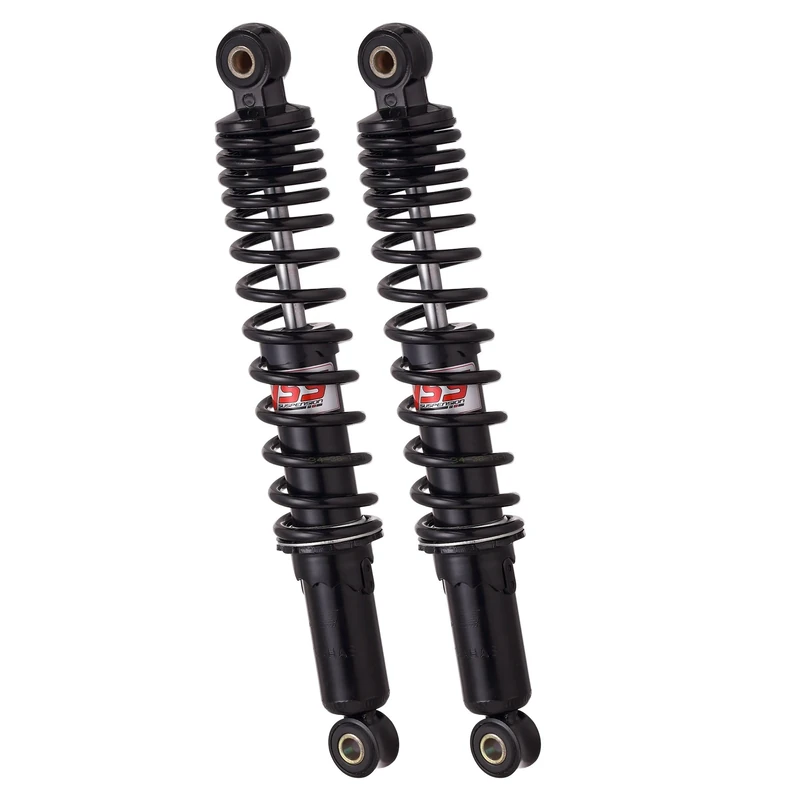 Pair Rear Shock Absorbers YSS Scooter Hydraulic Blacks for Aprilia Sport City 125