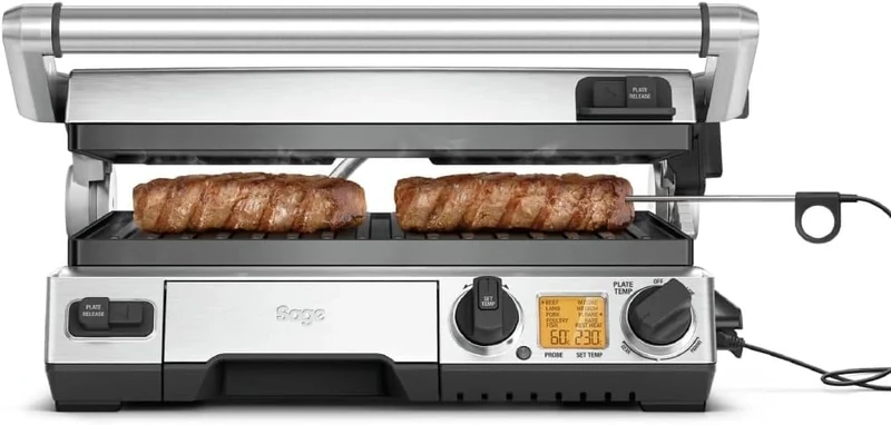 Sage - The Smart Grill Pro, Brushed Stainless Steel