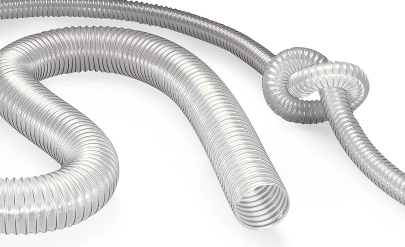 NORRES 33000300000-0000001000 PROTAPE PUR 330 Food Hose, Transparent, 10m