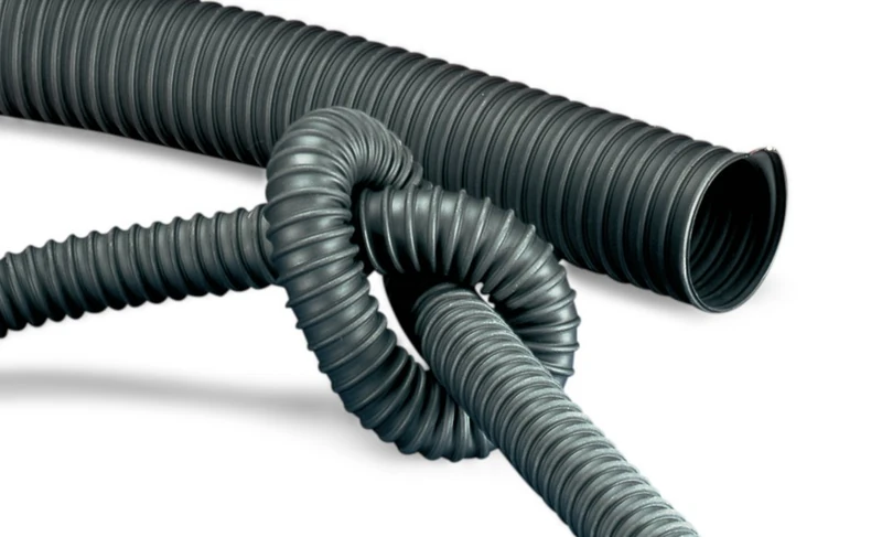 NORRES 36300380000-0000001000 AIRDUC TPE 363 Hose, Black, 10m - Image 1