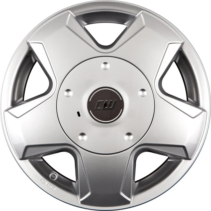 Borbet CG 6.5 x 16 ET 68 Bolt Circle 6 x 125 Hub Centering 74.1 CG 65668125674.1KS, Crystal Silver Car Rims