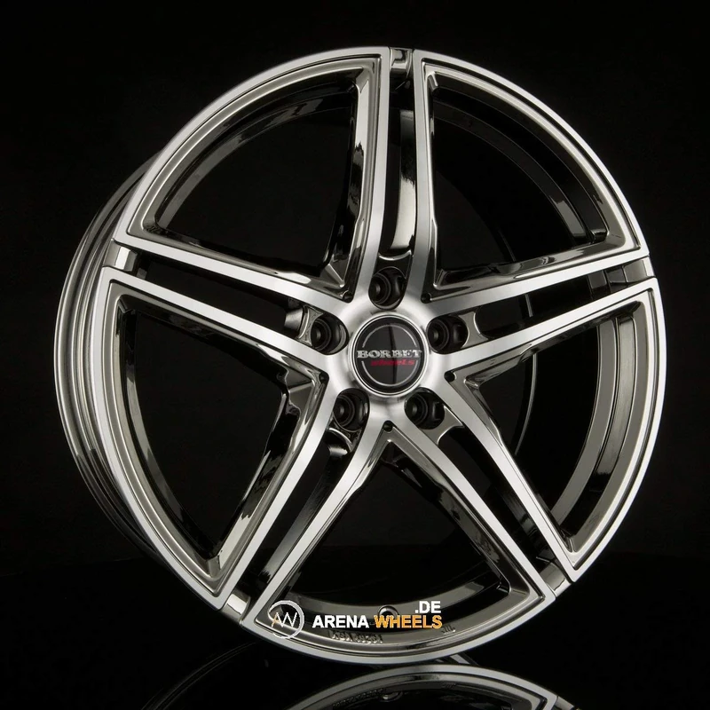 Borbet x RT 8.5 x 19 ET 40 Bolt Circle 5 x 112 Hub Centering 72.5 x RT 85940112572.5RF, Reflectic