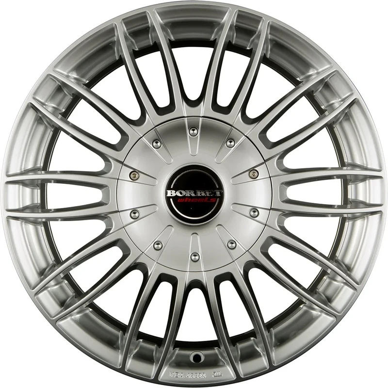 BORBET – Alloy Wheels, Width: 7.5, Diameter: 18 Hole Circle: 127, Color: Sterling Silver