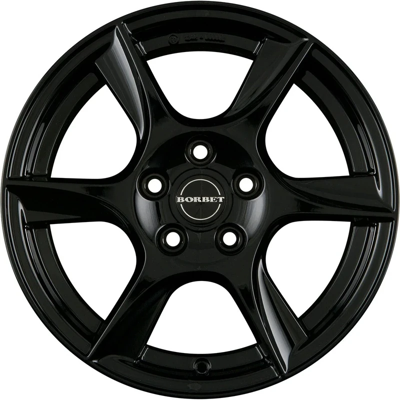 BORBET – Alloy Wheels, Width: 7.0, Diameter: 17 Hole Circle: 115, Color: Silver Glitter
