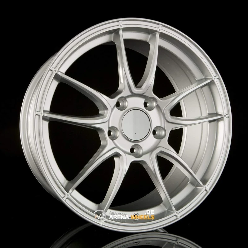 Borbet MC 11 x 19 ET 64 Bolt Circle 5 x 130 Hub Centering 71.6 MC 11964130571.6BS, Brilliant Silver