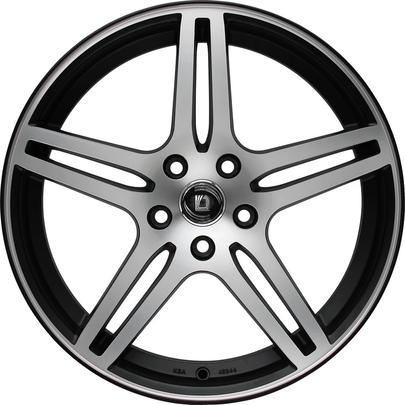 Diewe Wheels – DIEWE Aluminium Wheelchair, Width: 6.5, Diameter: 16 Hole Circle: 120, Color: Nero mecanizar