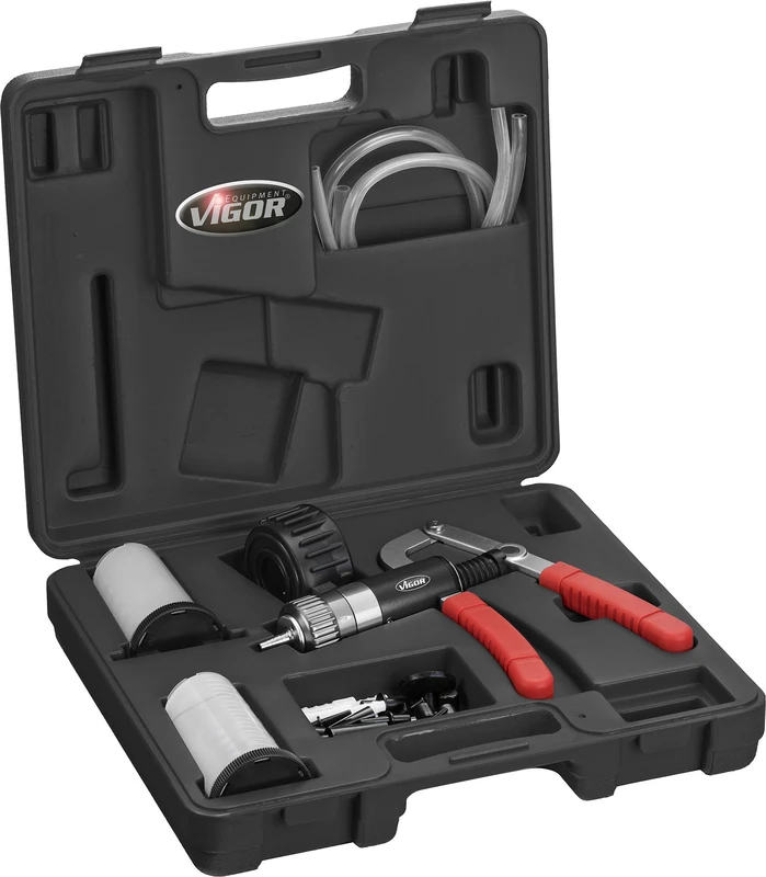 Vigor Vigor_V4325 Vacuum and Pressure Pump Set, Car Pressure Tester