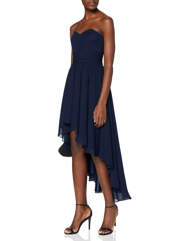 Swing Women's dress Sina, Blue (Dark Blue), 44
