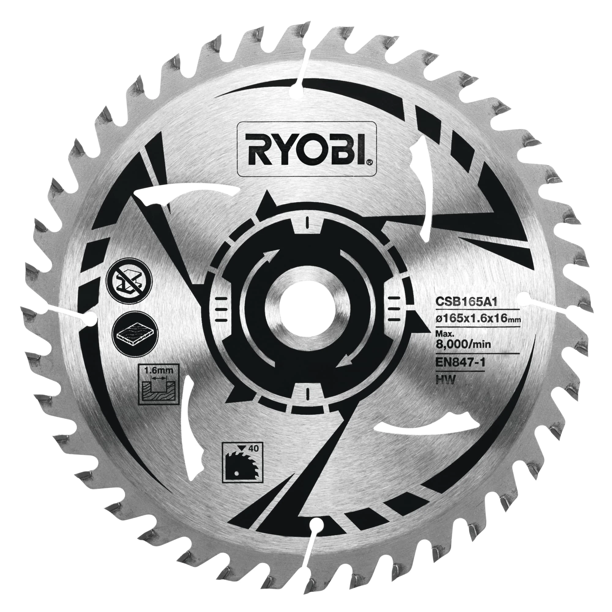 Ryobi CSB165A1 165 mm Circular Saw Blade