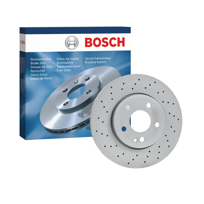 Bosch BD1689 Brake Disc - 295 mm Vented High-Carbon Disc - Front Axle - ECE-R90 Certified - Great Cooling and Noise Suppression, Advanced Corrosion protected - 1 Single Disc