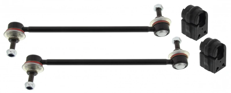 MAPCO 53105 Stabiliser Link Rod 2x Reinforced Coupling Rod HPS and Stabibu Sockets