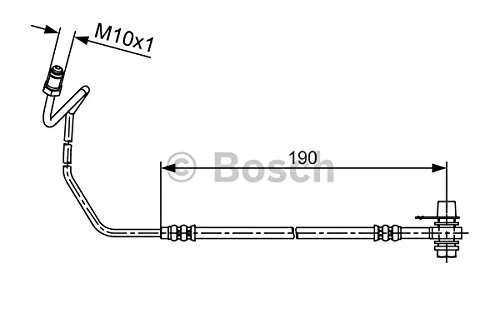 BOSCH 1 987 481 535 Brake Line Hose