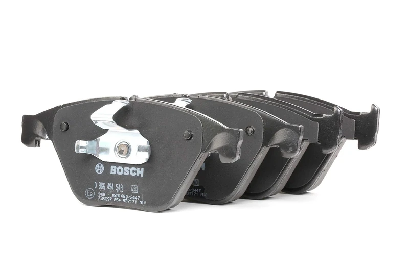Bosch BP1470 - Brake Pads Car Front Axle - Bosch Quality - Reduced Noise and Dust - ECE-R90 Certified - Copper-Free - 1 Set of 4 Pads