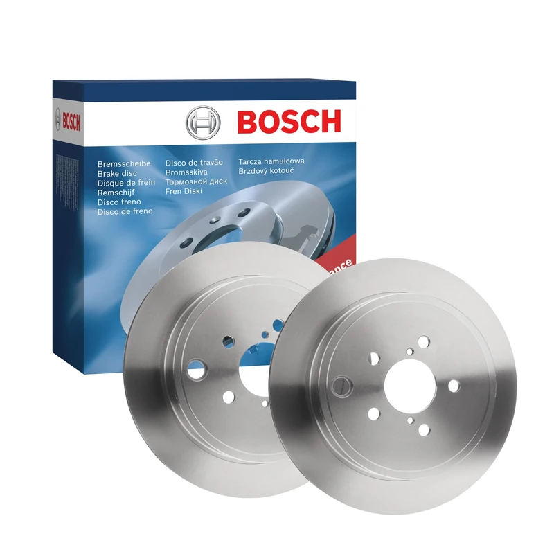 Bosch BD2143 Brake discs - ECE-R90 certified - 1 set of 2 discs