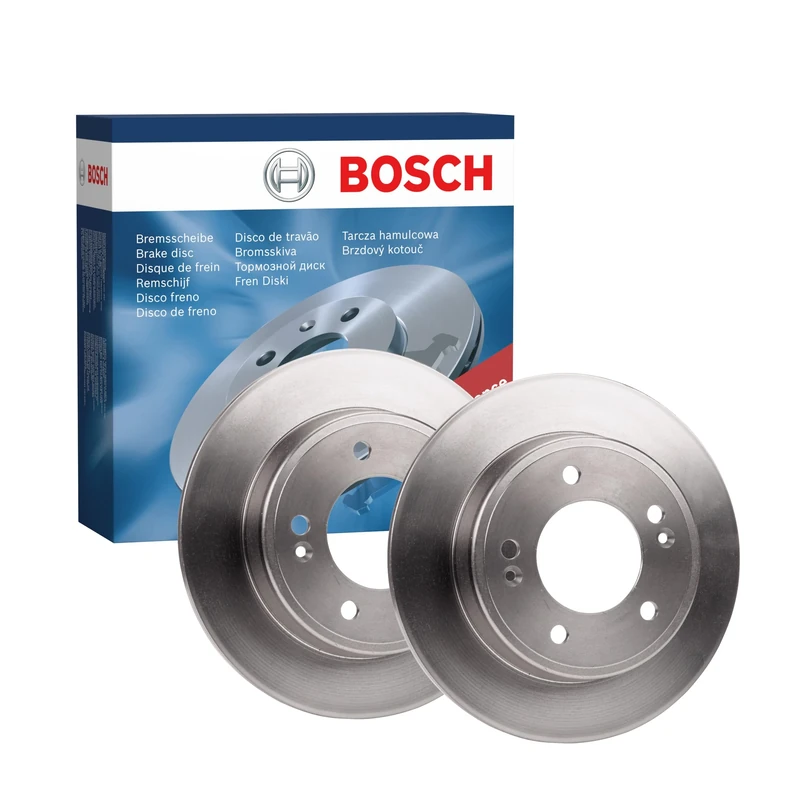Bosch BD1638 Brake discs - ECE-R90 certified - 1 set of 2 discs